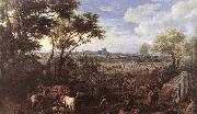 MEULEN, Adam Frans van der The Army of Louis XIV in front of Tournai in 1667 oil painting picture wholesale